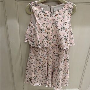 Rare Editions Pink Floral Kids Dress size 4
